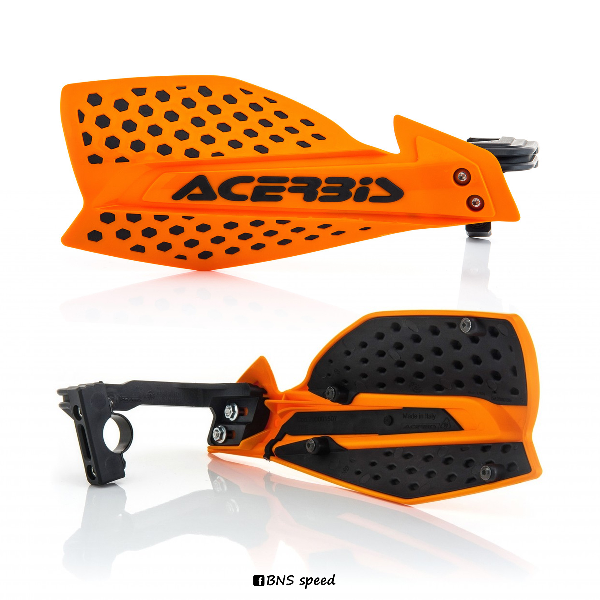 การ์ดแฮนด์ Acerbis X-Ultimate Orange/Black