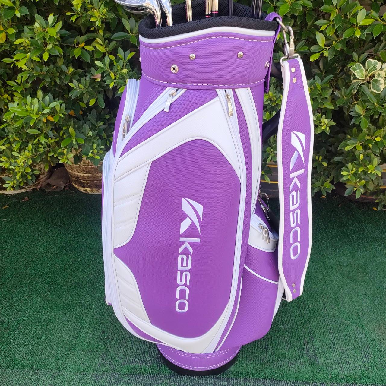 **ไม้กอล์ฟสำหรับผู้หญิง** รุ่นใหม่และยอดนิยมสูงสุด!! SET KASCO DIMPALS G7 LADY สภาพสวยนางฟ้า ชุดกอล์ฟพรีเมี่ยมญี่ปุ่น!! ไม้กอล์ฟมือสอง ของแท้ BY NakaraLuxurious