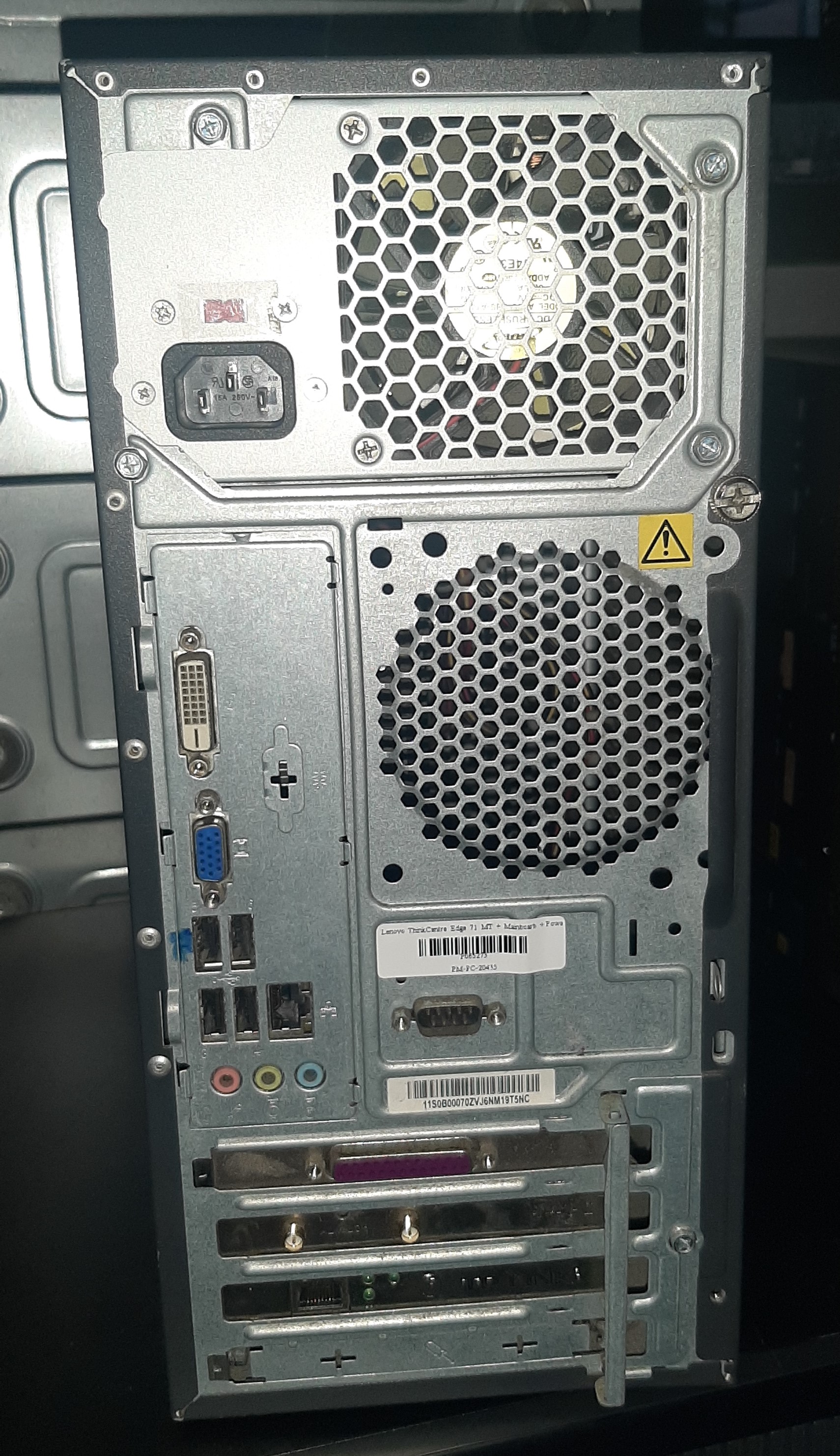 คอมพิวเตอร์ตั้งโต๊ะ มือสอง Lenovo ThinkCentre Edge 71 MT มีประกันร้าน (G440 Ram2GB HDD500GB)