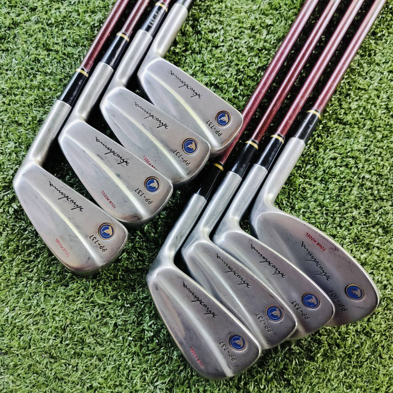 ชุดเหล็ก HONMA PP737 TOUR MODEL วัสดุ FORGED พรีเมี่ยม MADE IN JAPAN SAKATA ก้าน EXTRA "90" FLEX R-1 กริพเดิมทุกอย่าง ไม้กอล์ฟพรีเมี่ยมมือสอง ของแท้ By NakaraLuxurious