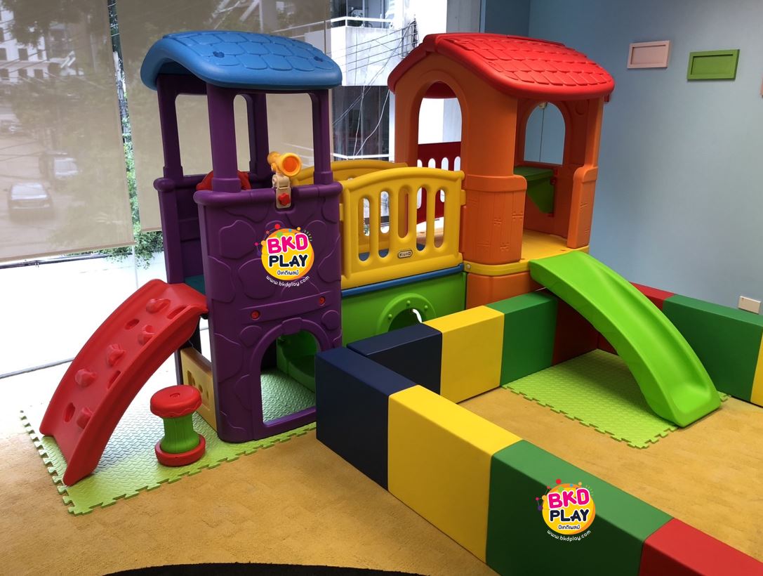 บ่อบอลพร้อมบันได ห้องบอล คอกกั้นเด็ก บุนวมนิ่ม,คอกกั้น, เบาะนุ่มนิ่ม หนัง soft play, indoor playground ของเล่นเสริมพัฒนาการ รับสั่งทำบ่อบอล ตามขนาด