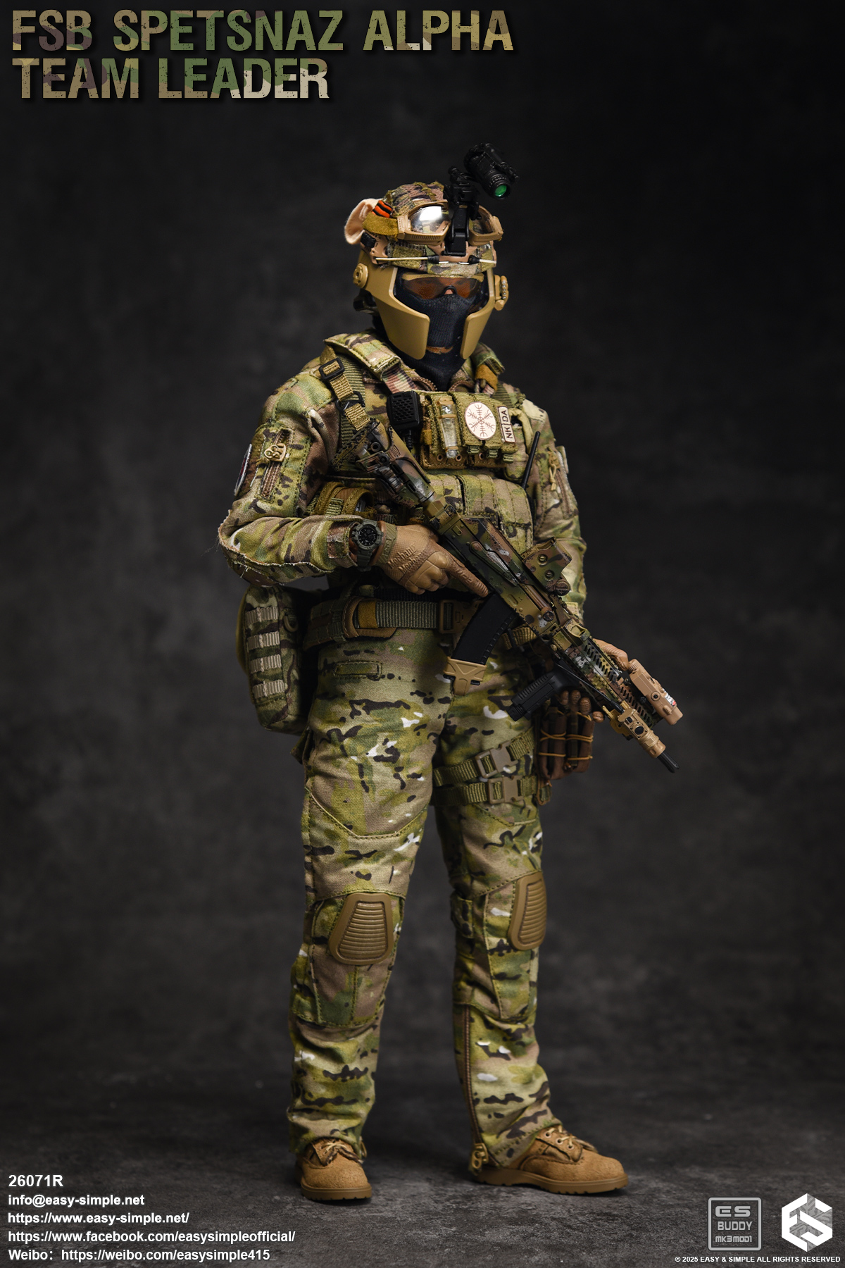 [พร้อมส่ง] Easy&Simple 26071R 1/6 : FSB ALPHA TEAM LEADER