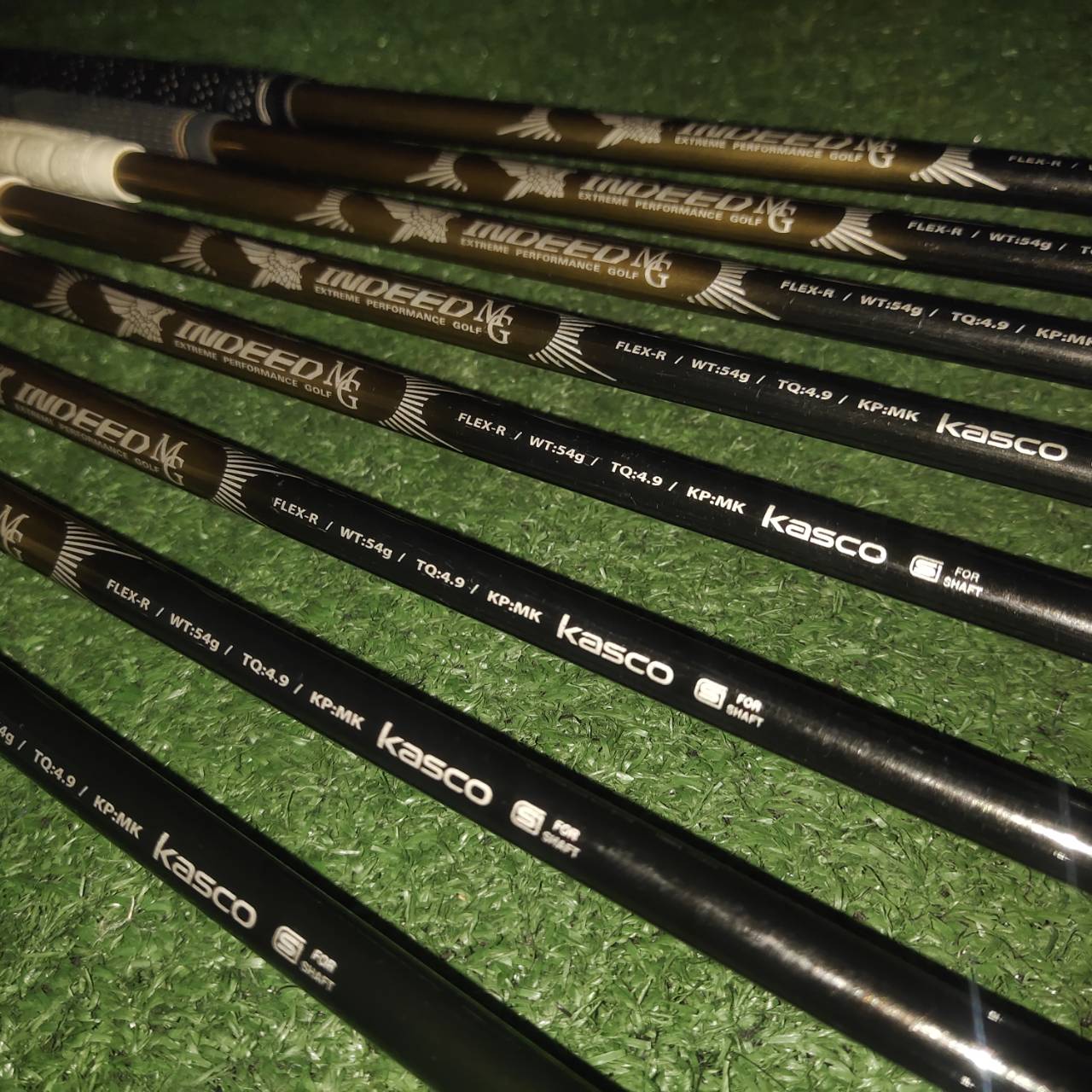 ชุดเหล็กหน้าเด้งมาก!!! KASCO INDEED MARAGING!!! ชุดพรีเมี่ยมสูงสุดของ KASCO ของใหม่ราคาแพงมากๆๆ ญี่ปุ่นแท้ หน้า MARAGING เด้งสุดขีด ตีไกลสุดขั้ว ตีง่ายก้านเบา ไม้กอล์ฟพรีเมี่ยมญี่ปุ่นมือสอง