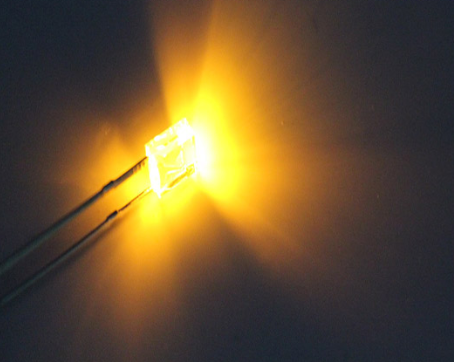 Super bright Led สีเหลือง สว่างพิเศษ ขนาด 3mm (20 ชิ้น)