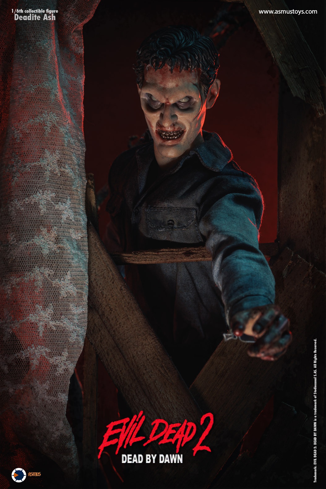 [สั่งจอง] ASMUS TOYS EDA002 1/6 : EVIL DEAD II SERIES: DEADITE ASH
