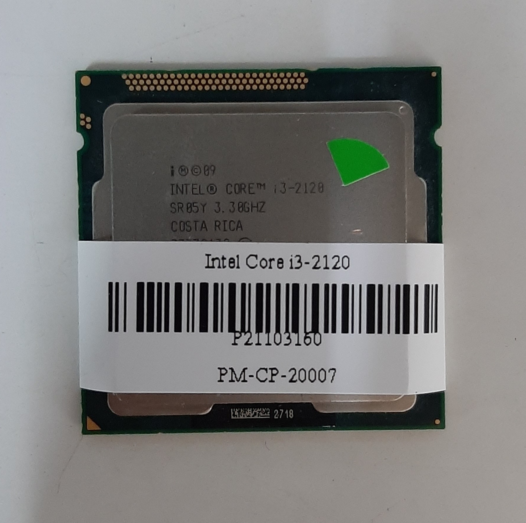 หน่วยประมวลผลมือสอง สภาพดี ประกันร้าน 1 เดือน Intel Core i3-2120 FCLGA1155 3.30 GHz 2Cores 4Threads