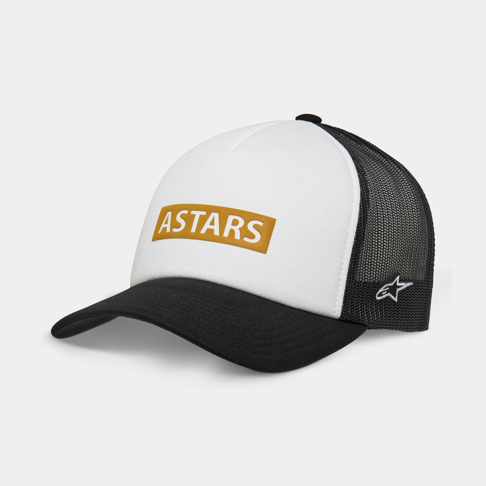 หมวกแก๊ป Alpinestars Clarified Foam Trucker Hat - White/Black