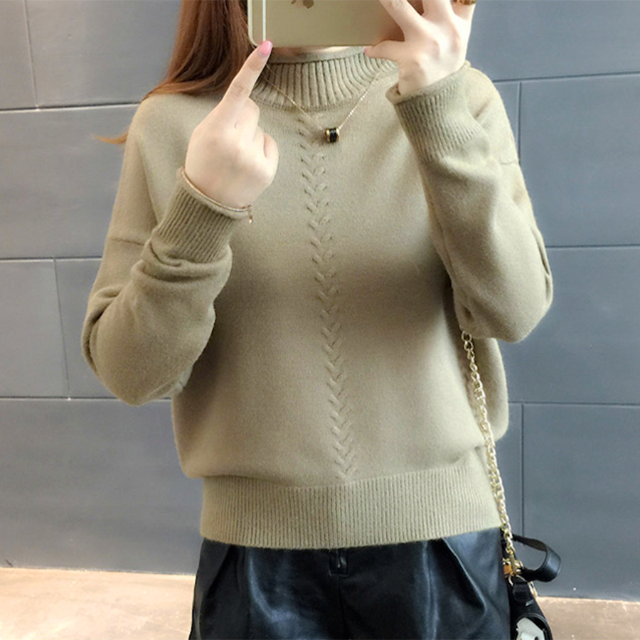 เสื้อคอปีนไหมพรม เสื้อคอปีนแขนยาว เสื้อคอปีนกันหนาว