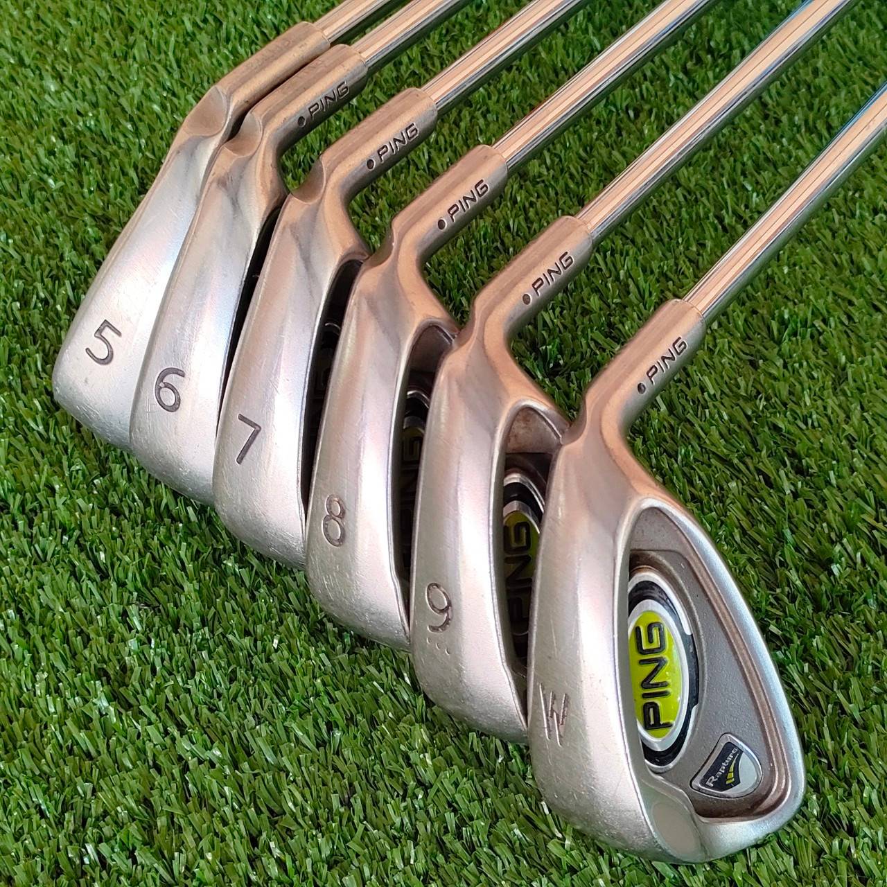 ชุดเหล็ก PING REPTURE มีเหล็ก 5-9 เเละ W ชุดเหล็กหน้าเด้ง ซีรี่พรีเมี่ยมสูงสุดของ PING