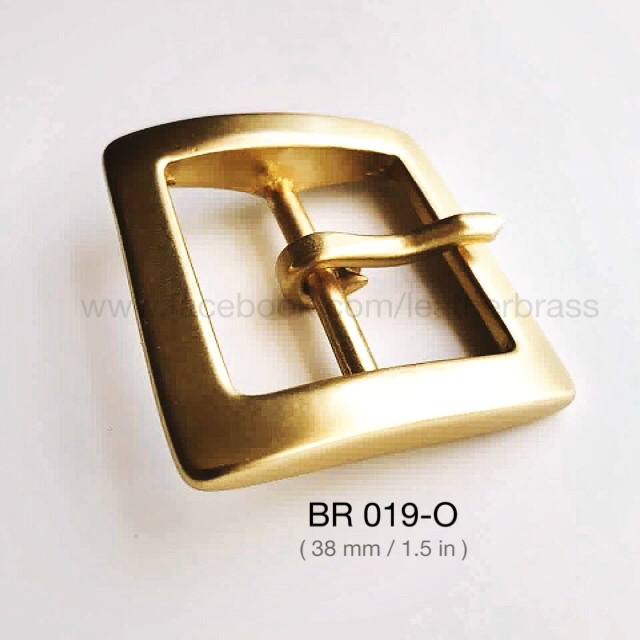 BR019-O หัวเข็มขัดทองเหลือง ขนาด 38มิลหรือ 1.5นิ้ว **ราคาต่อชิ้น**