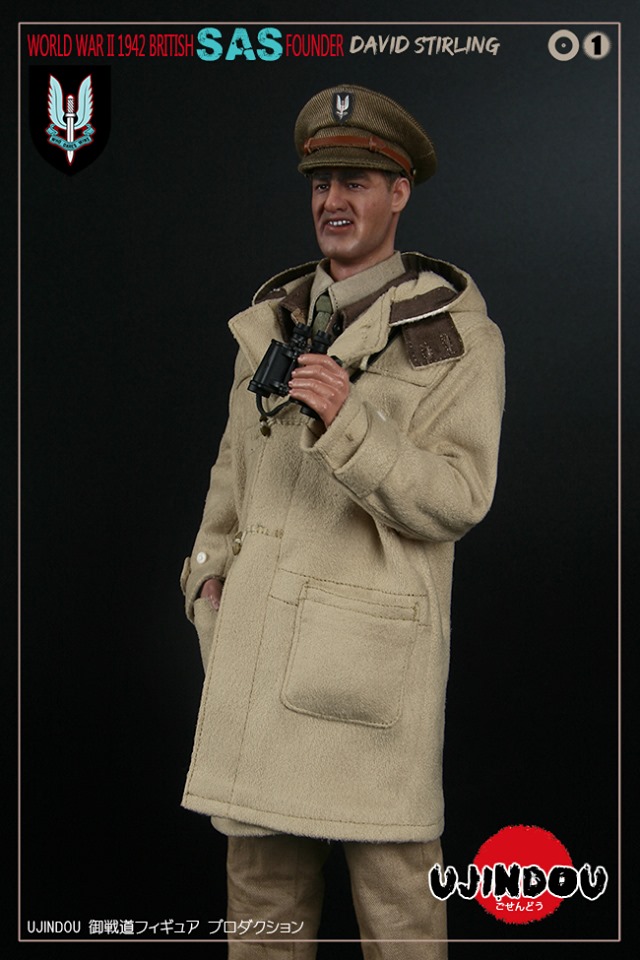 [สั่งจอง]ผู้พันเซอร์ อาร์ชิบัลด์ เดวิด สเตอร์ลิง ผู้ก่อตั้งหน่วย SAS จากอังกฤษ