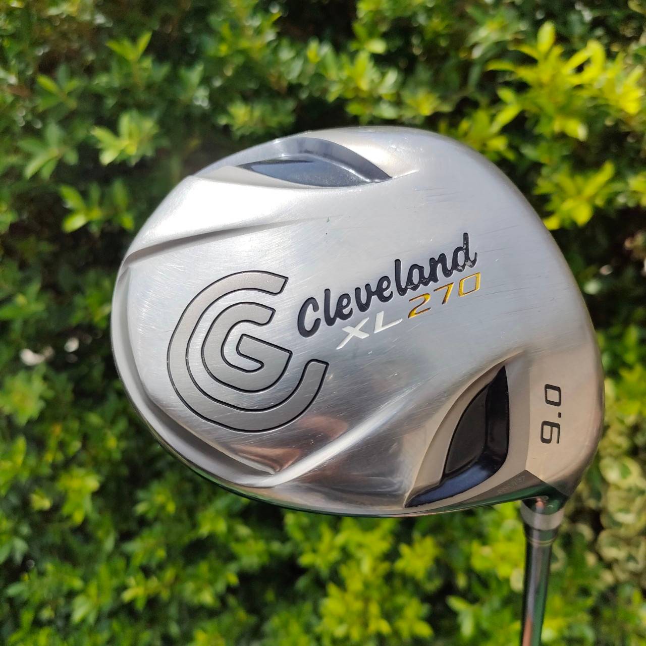 DRIVER CLEVELAND XL270 องศา 9 ก้านโม FLEX R หัวใหญ่ ตีไกลจัดๆ เสียงสนั่น หน้าสัมผัสได้มียิงเลเซอร์บางๆ เพื่อให้เกิดแบคสปิด ลดไซด์สปิน และสวีตสปอตกว้างมากๆ ไม้กอล์ฟมือสอง ของแท้ BY NakaraLuxurious