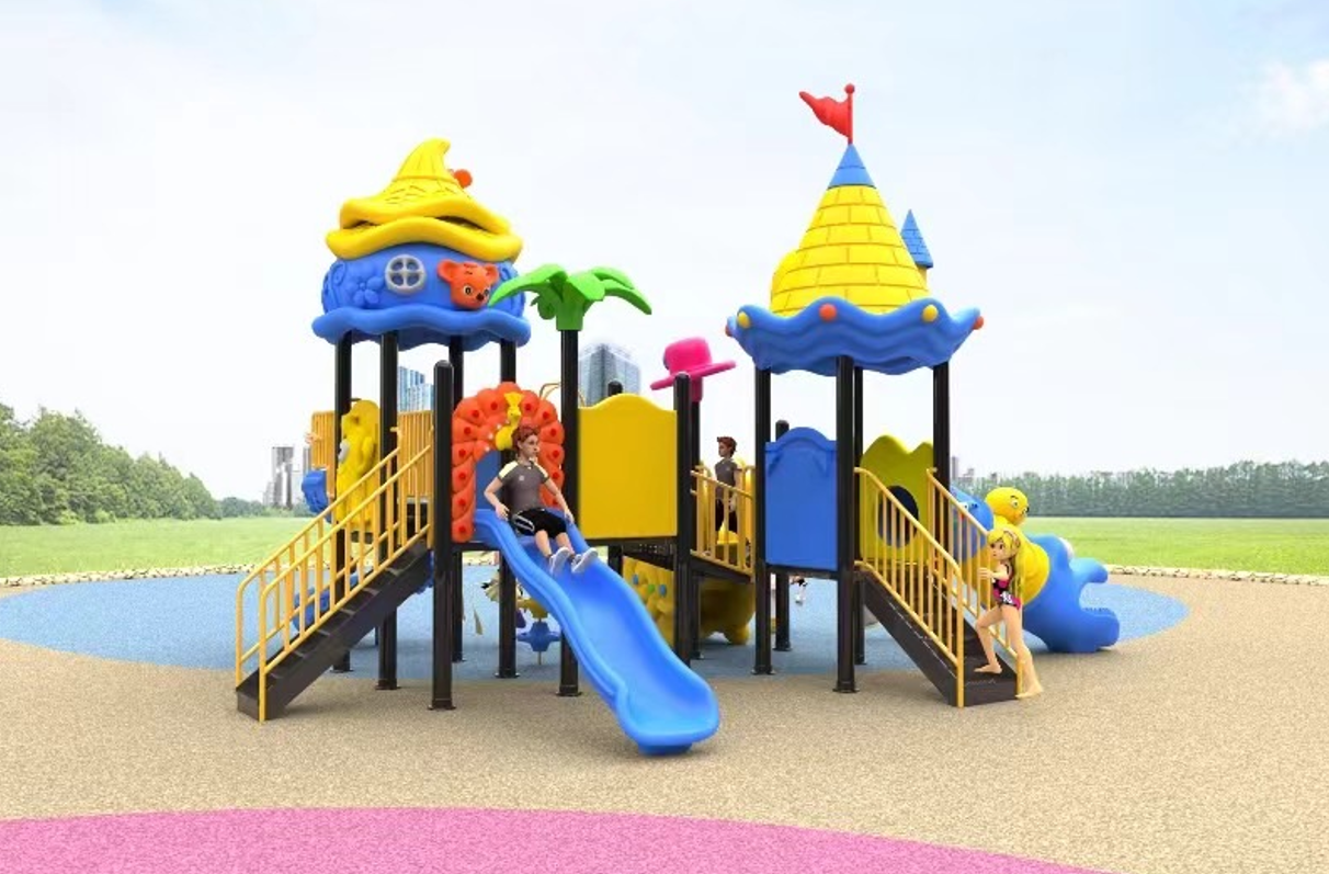 เครื่องเล่นสนามกลางแจ้ง ชุด ปราสาทหนูและพ้องเพื่อน,เครื่องเครื่องเล่นสนามปฐมวัย,ครุภัณฑ์สนามเด็กเล่น สพฐ โครงการโรงเรียนประชารัฐ ศูนย์พัฒนาเด็กเล็ก playground,สไลเดอร์,ของเล่นเสริมพัฒนาการ,เครื่องเล่นสนาม, สนามเด็กเล่น