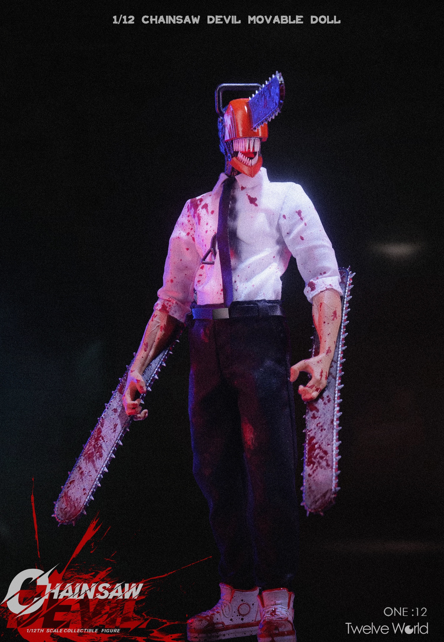 [พร้อมส่ง] TWTOYS TW2258 1/12 : Chainsaw Devil TW2258A - TW2258 มีให้เลือก3แบบ