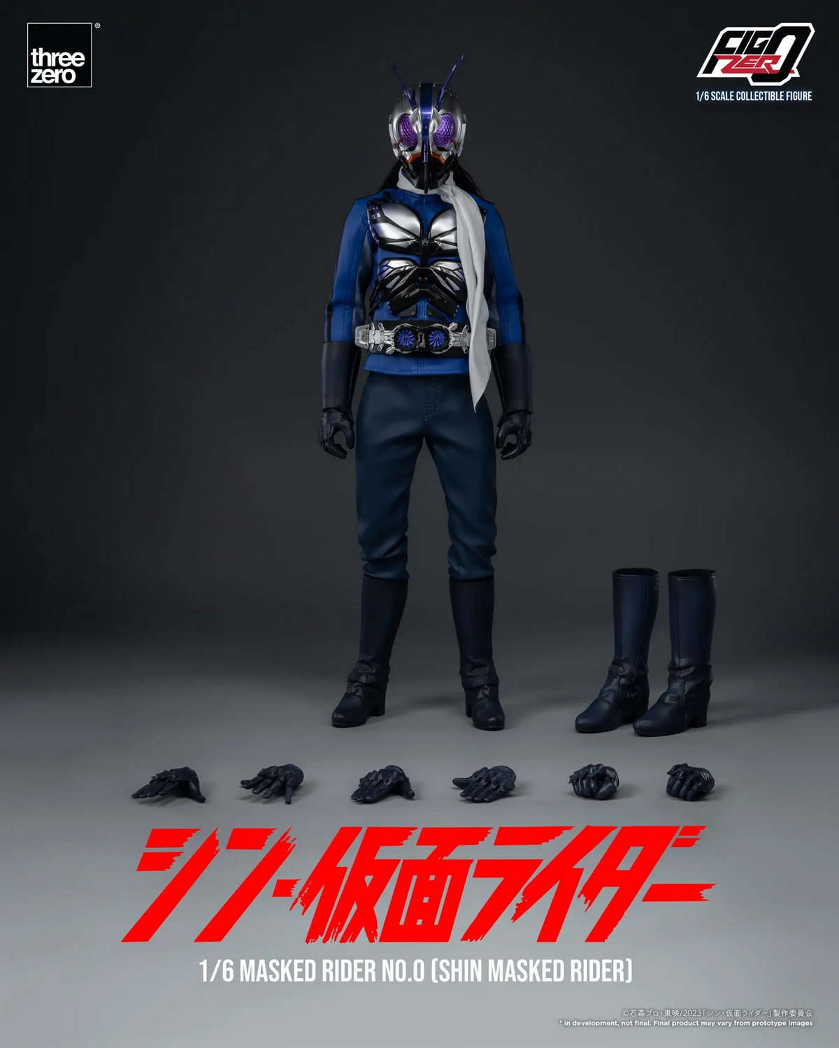 [สั่งจอง] Threezero 3Z04890W0 1/6 : SHIN MASKED RIDER