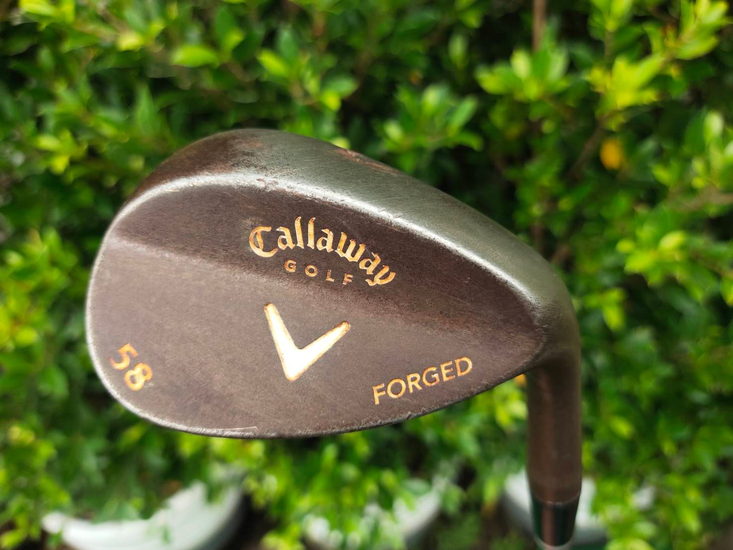 WEDGE CALLAWAY FORGED เนื้อเหล็กสวยมาก เป็นเหล็กสนิมครับ องศา 58