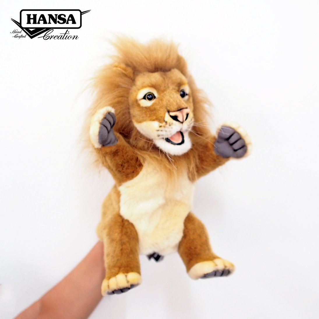 4041 Lion Puppet 28 cm.H