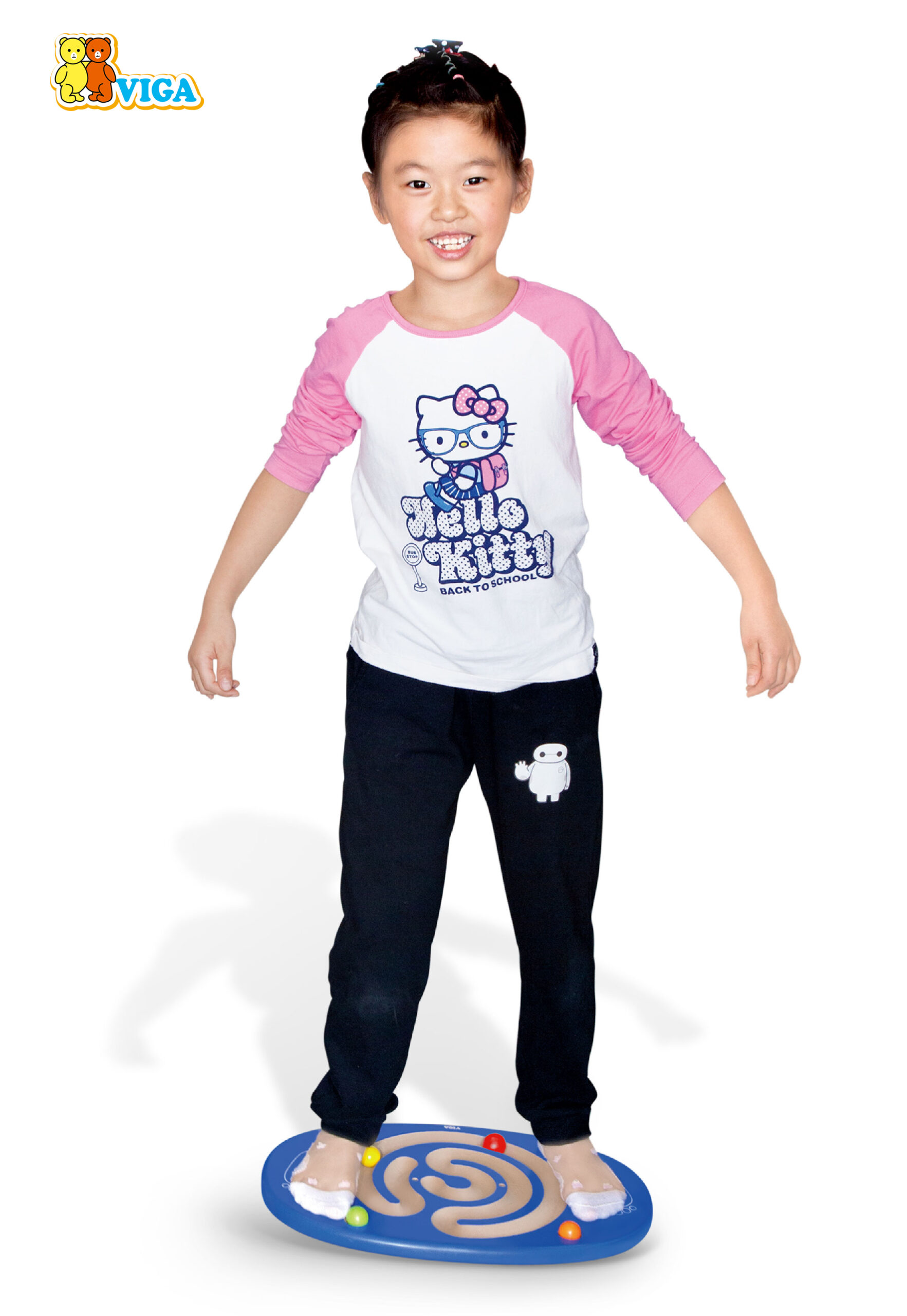 แท่นฝึกทรงตัวลูกแก้วแสนสนุก ,ฝึกทรงตัว, เคลื่อนไหว ของเล่นปิรามิด, เดินทรงตัว,สินค้าพร้อมส่ง