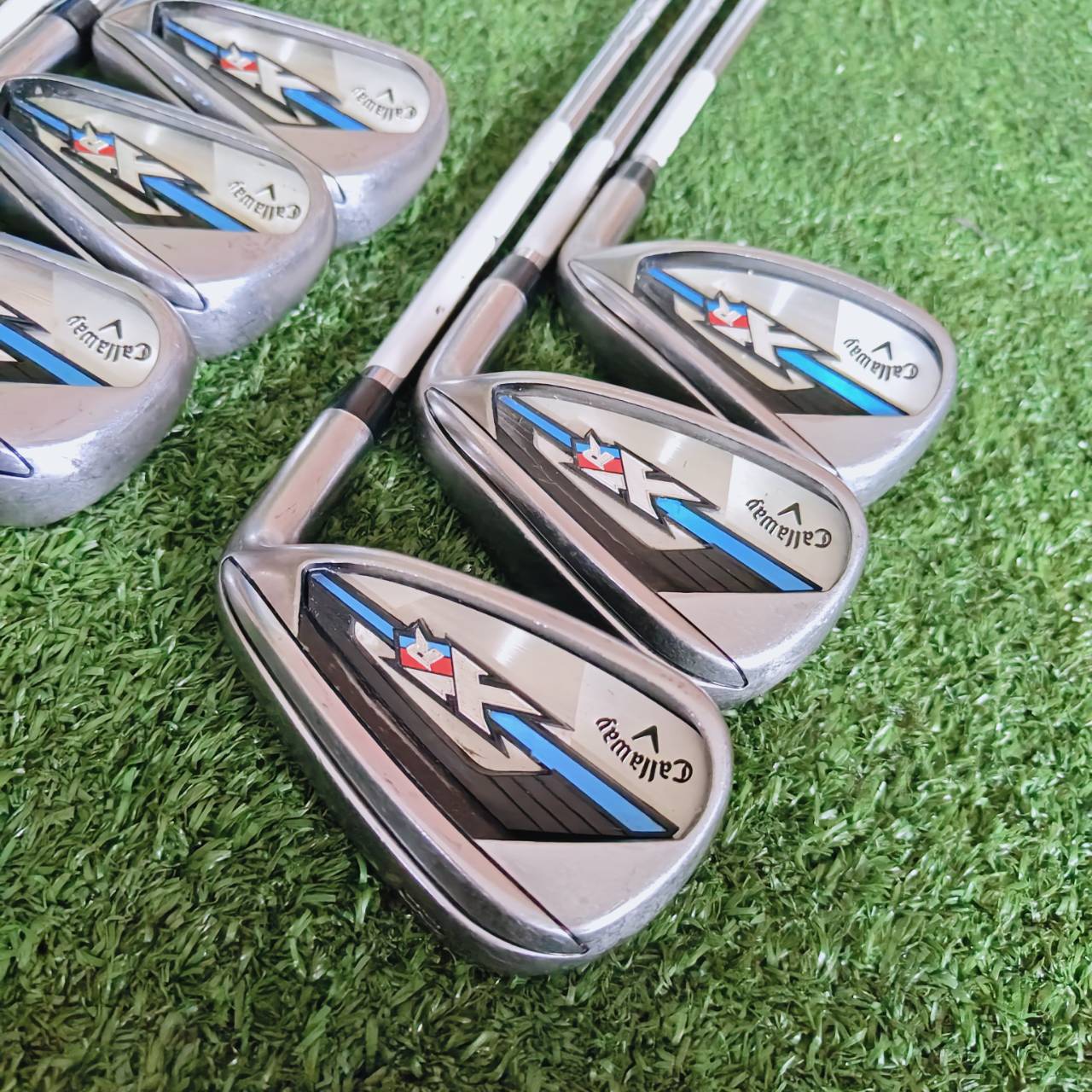 ชุดเหล็ก Callaway XR OS เทคโนโลยี 360 Face Cup เพิ่มความเร็วของลูกทั่วทั้งหน้าไม้ แม้ตีไม่กลาง