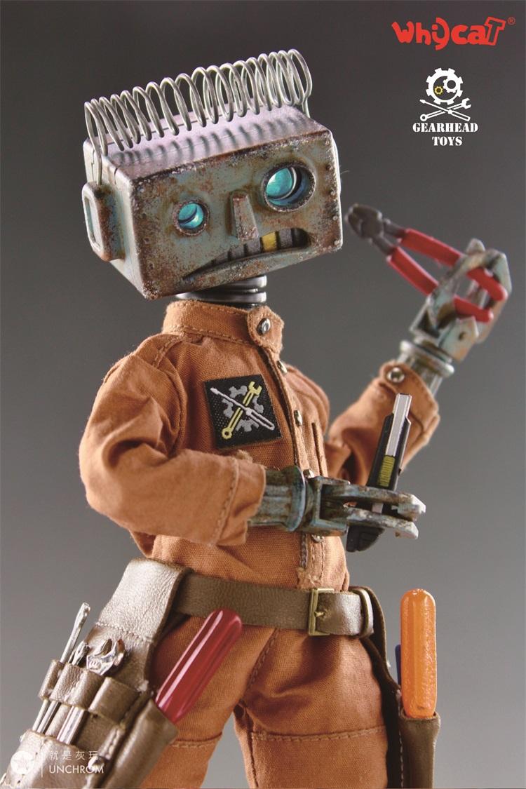 [สั่งจอง]Whycat & GEARHEADTOYS GHT001 ClumsyBot Series NO.1 : Repairman Curry