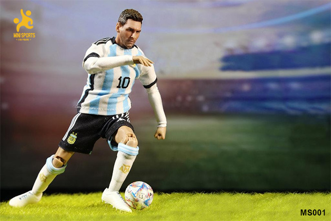 [พร้อมส่ง] Mini Sports MS001 1/12 : Football Player - Messi [Reissue]