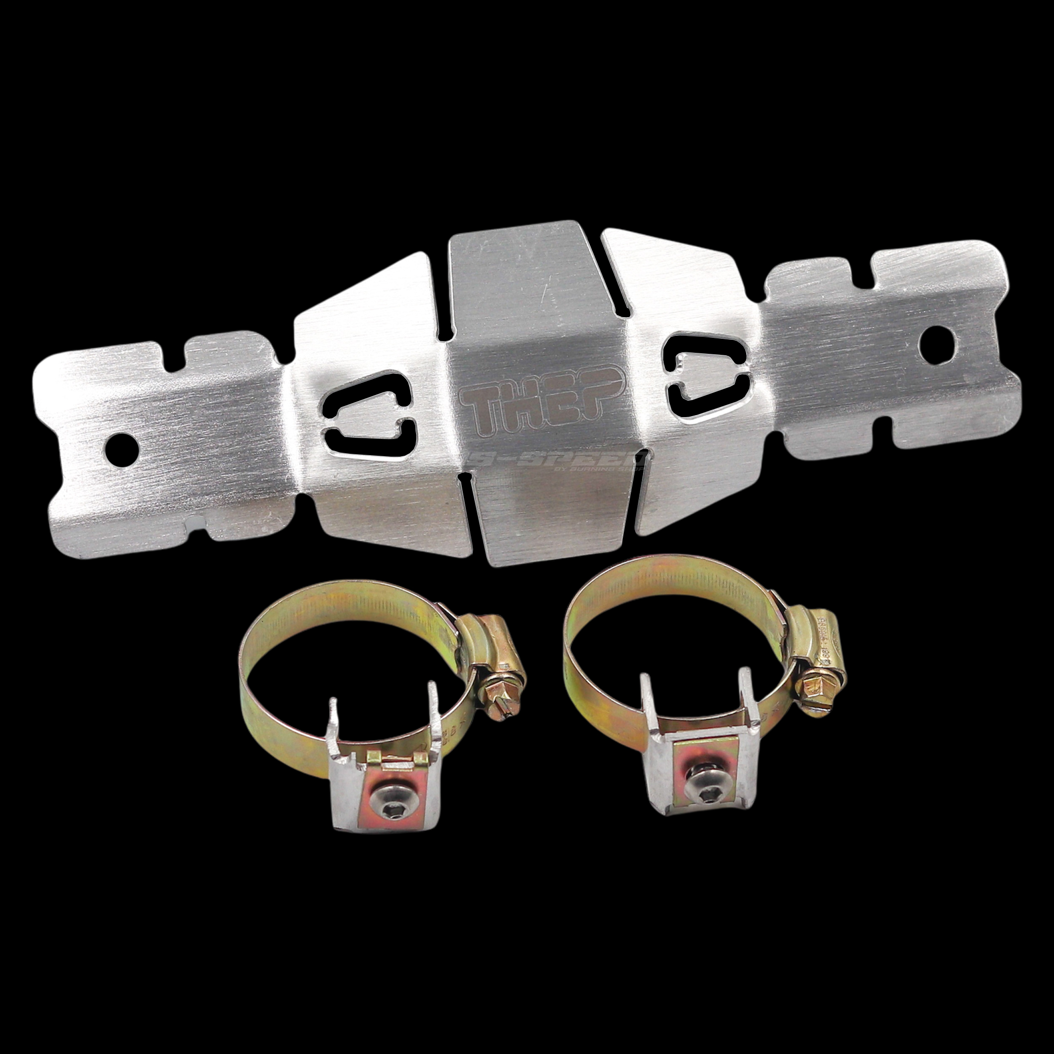 การ์ดคอท่อ Thep Exaust Pipe Guard Aluminium V.1