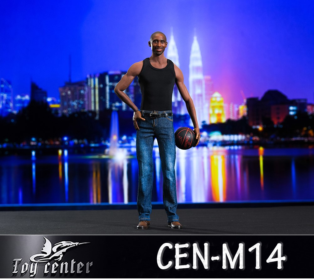 [สั่งจอง]Toy center CEN-M14 1/6 : Model NBA star vest jeans suit M36 body series .