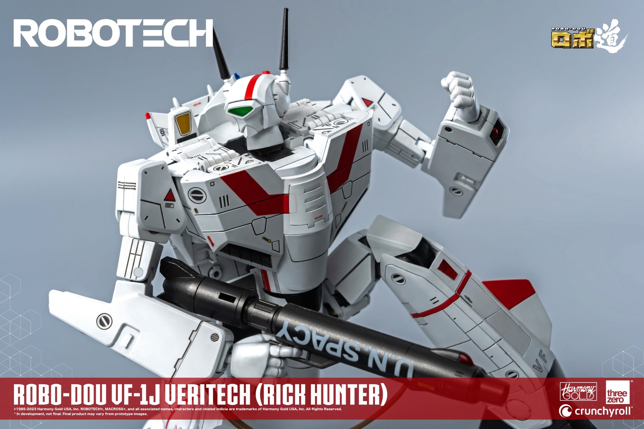 [สั่งจอง]threeZero 8” : Robotech - ROBO-DOU VF-1J Veritech (Rick Hunter)