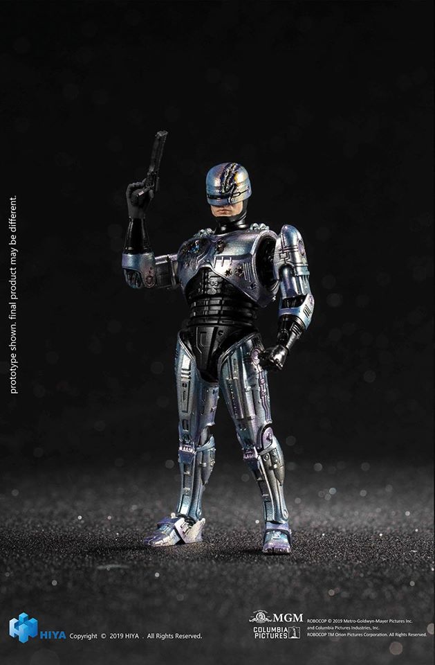 [สั่งจอง]Hiya LR0080 1/18 Exquisite Mini Series - ROBOCOP 2 : Battle Damage ROBOCOP