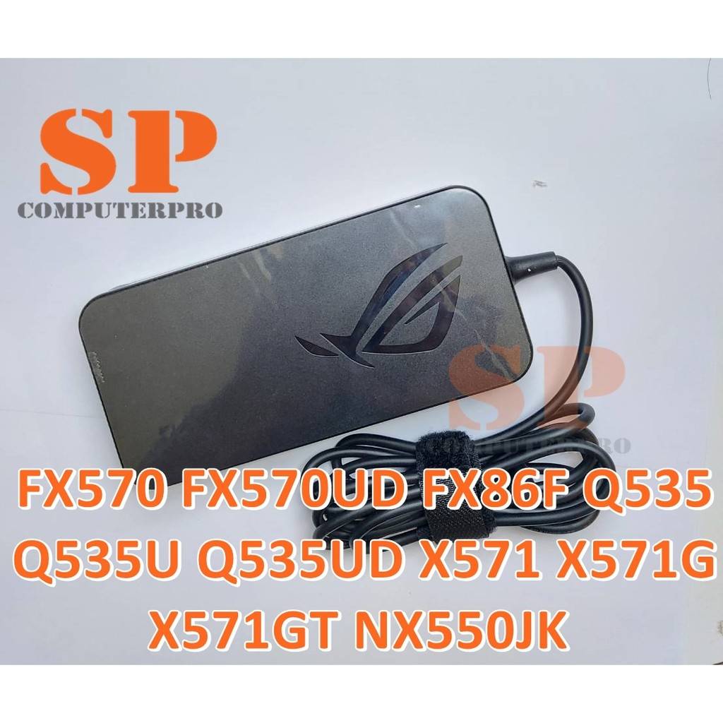 ASUS ADAPTER อแดปเตอร์ของแท้ ASUS FX570 FX570UD FX86F Q535 Q535U Q535UD X571 X571G X571GT NX550JK 20V 7.5A หัว 4.5*3.0