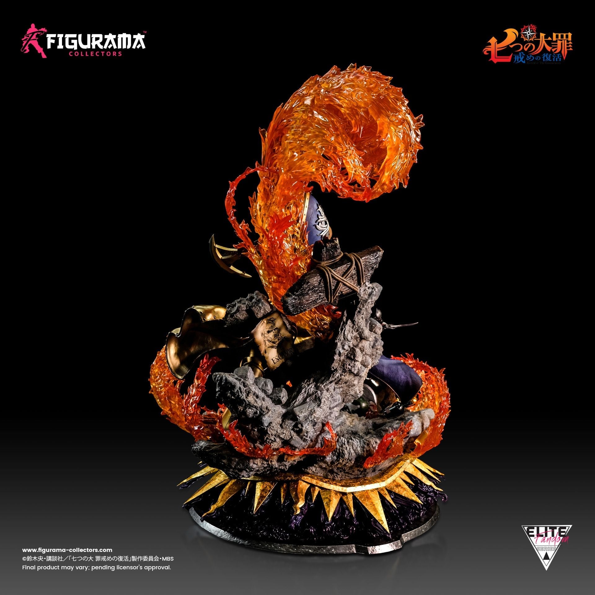 [สั่งจอง]Figurama Collectors 1/6 : ELITE FANDOM STATUE - ESCANOR VS. ESTAROSSA (SEVEN DEADLY SINS)