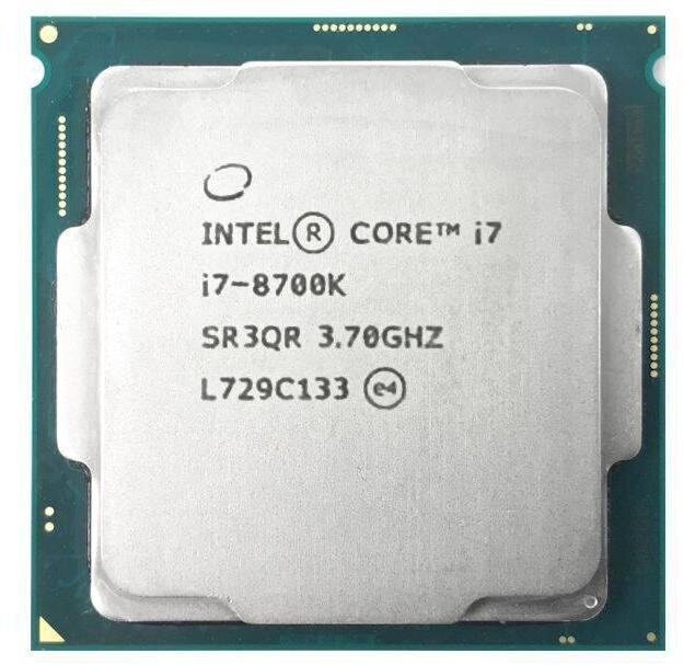 หน่วยประมวลผล โปรเซสเซอร์ โปรเซสเซอร์ Intel® Core™ i7-8700