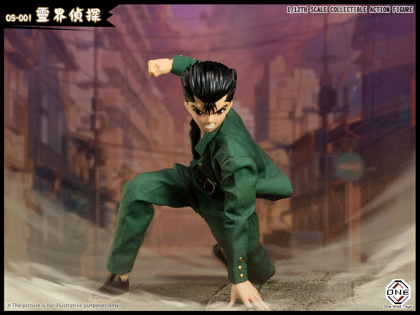 [สั่งจอง] OneShotToys OS-001 1/12 Scale : Yusuke Spirit Detective