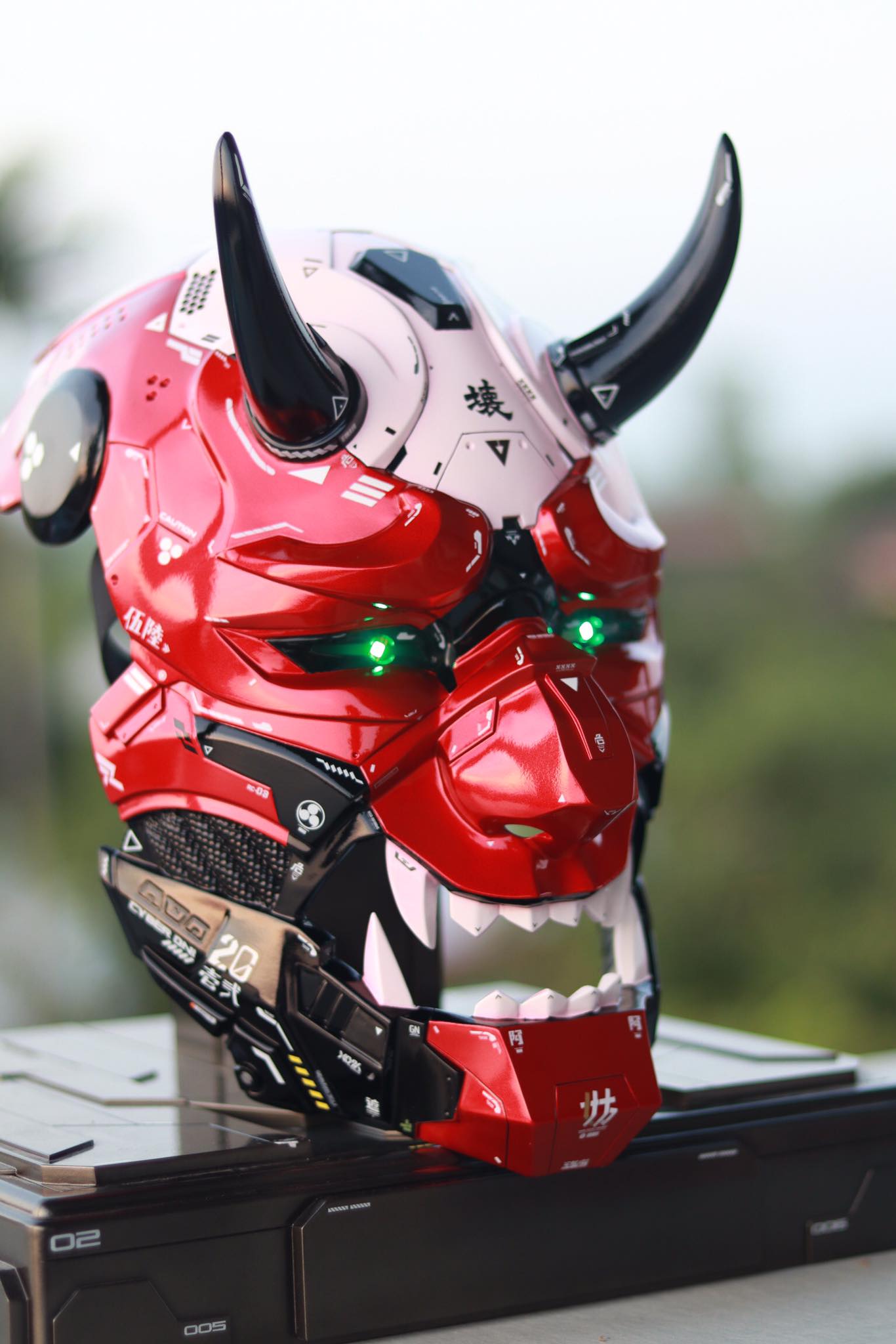 [สั่งจอง]Putty studio Helmet Prop : ONI MECHA