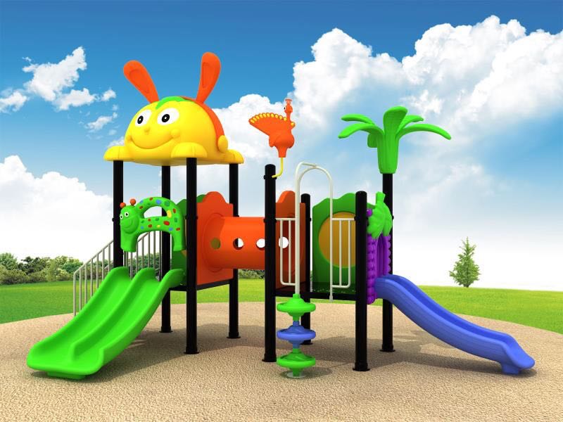 เครื่องเล่นสนามกลางแจ้ง ,ชุดกระต่ายหรรษากับผีเสื้อ เครื่องเล่นสนามปฐมวัย,ครุภัณฑ์สนามเด็กเล่น สพฐ โครงการโรงเรียนประชารัฐ playground,สไลเดอร์,ของเล่นเสริมพัฒนาการ,เครื่องเล่นสนาม, สนามเด็กเล่น