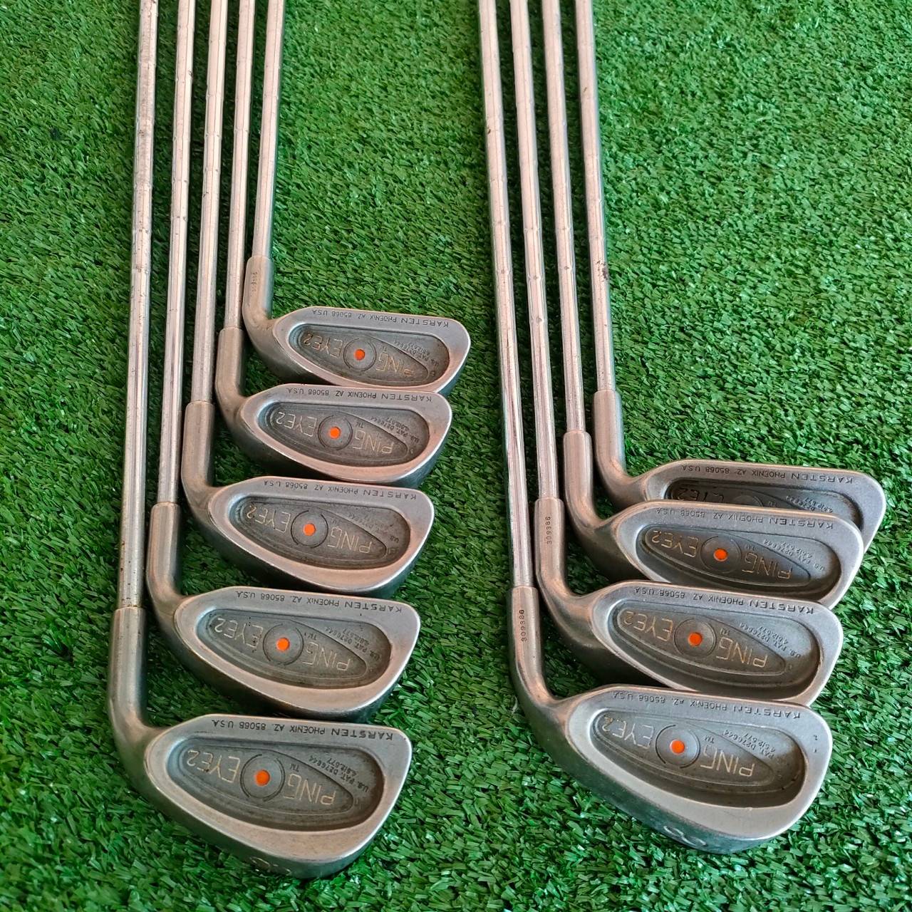 ชุดเหล็ก PING EYE2 จุดส้ม มีเหล็ก 3-9 เเละ W SW