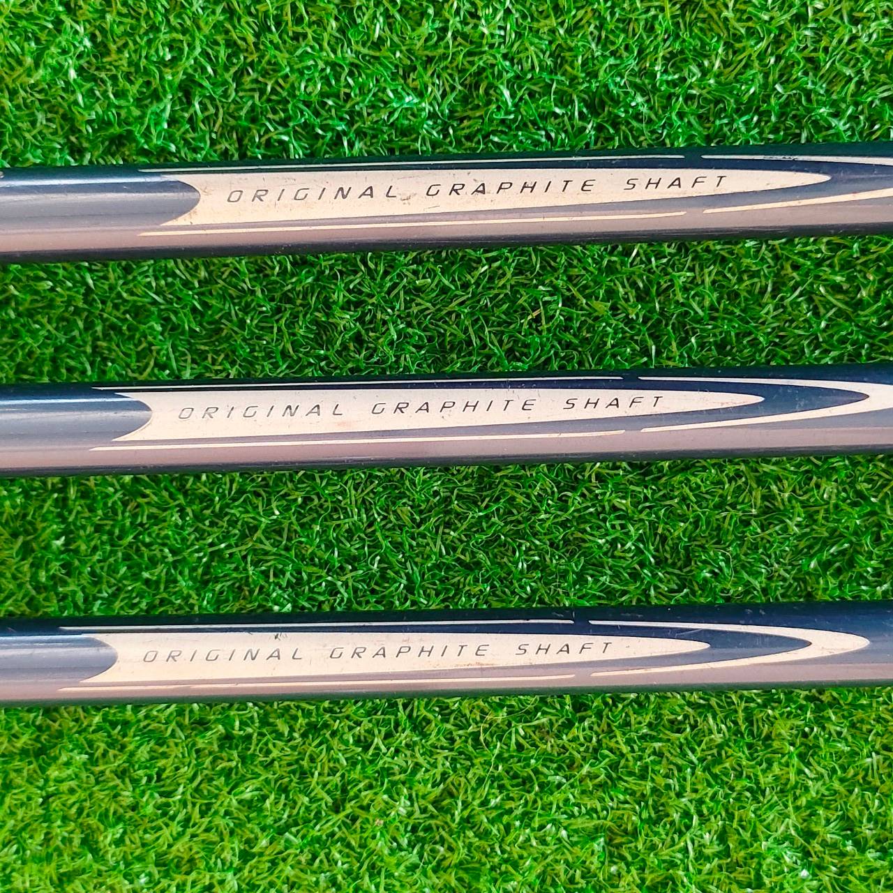 **ไม้กอล์ฟสำหรับเด็ก** ชุดเหล็ก MIZUNO มีเหล็ก 7,9,SW ก้าน ORICINAL MADE IN JAPAN น้องๆที่หาไม้กอล์ฟอยู่ ชุดนี้ของดีห้ามพลาด สำหรับเด็กเล่นได้ครบระยะครับ