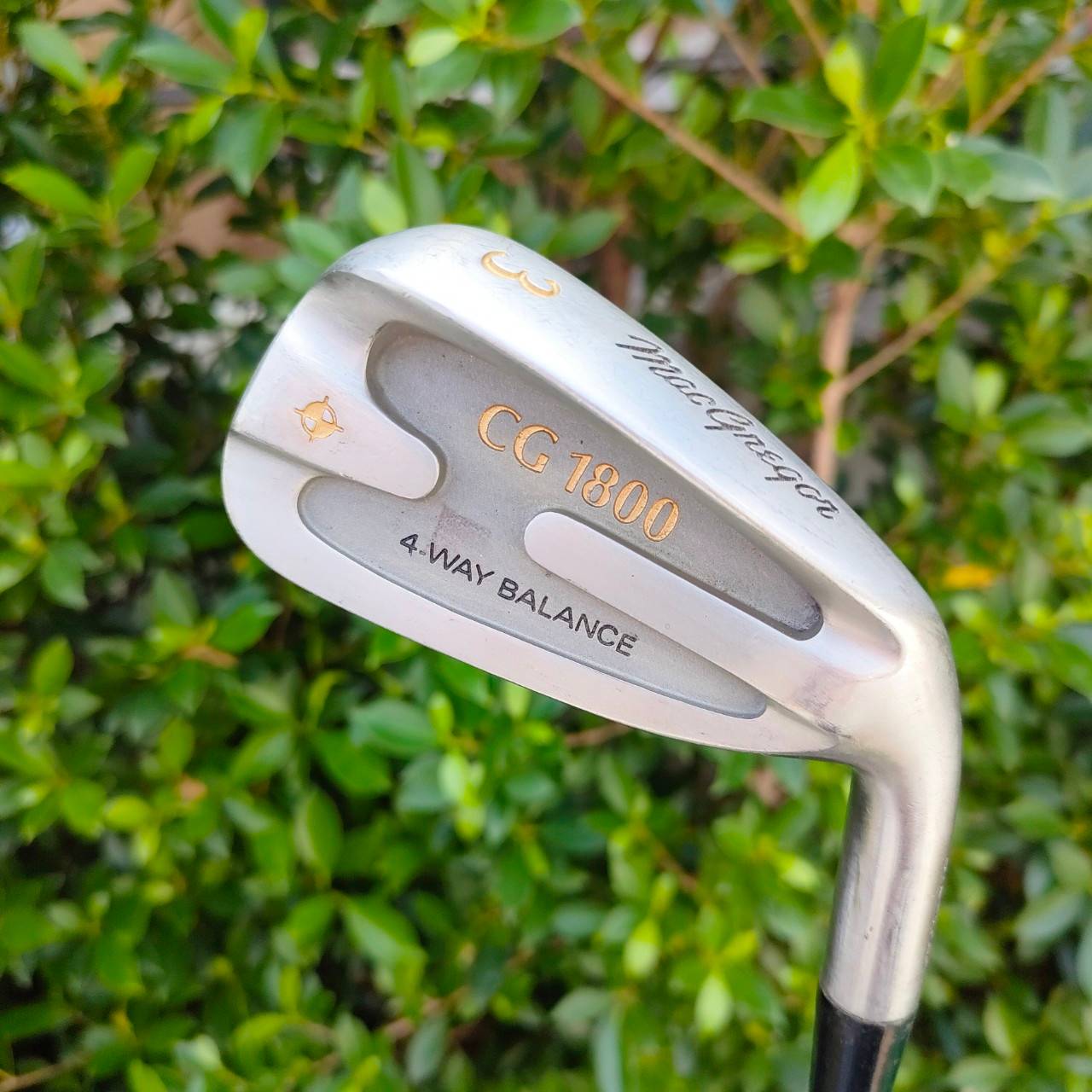 ชุดเหล็ก MACGRAGOR CG 1800 4-WAY BALANCE มีเหล็ก 3-9 PW SW ก้าน VELOCITIZED 450 ถ่วงบล๊านซ์ 4 ทิศ ตีง่ายมาก ตีตรงมากๆ น้ำหนักรวมเบามาก แต่น้ำหนัก สวิงเวทดีมาก