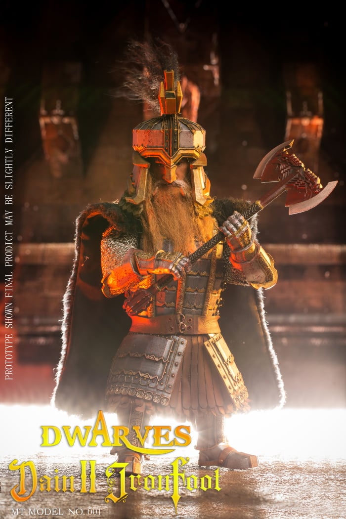 [สั่งจอง]MT MODEL MT001 1/6 dwarf Dane II iron footed moving figure