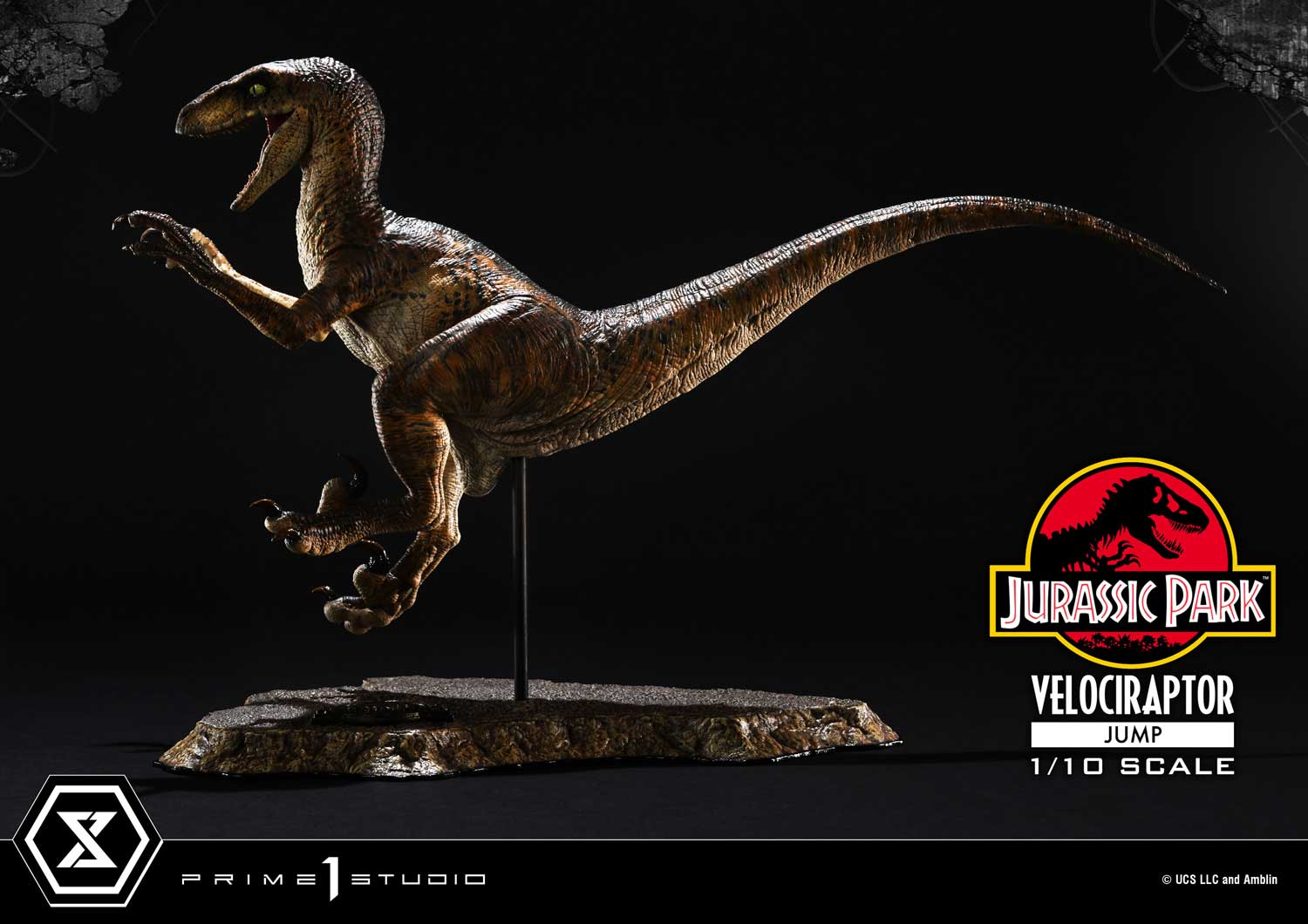 [สั่งจอง] Prime 1 Studio PCFJP-06 : Velociraptor Jump (Jurassic Park)