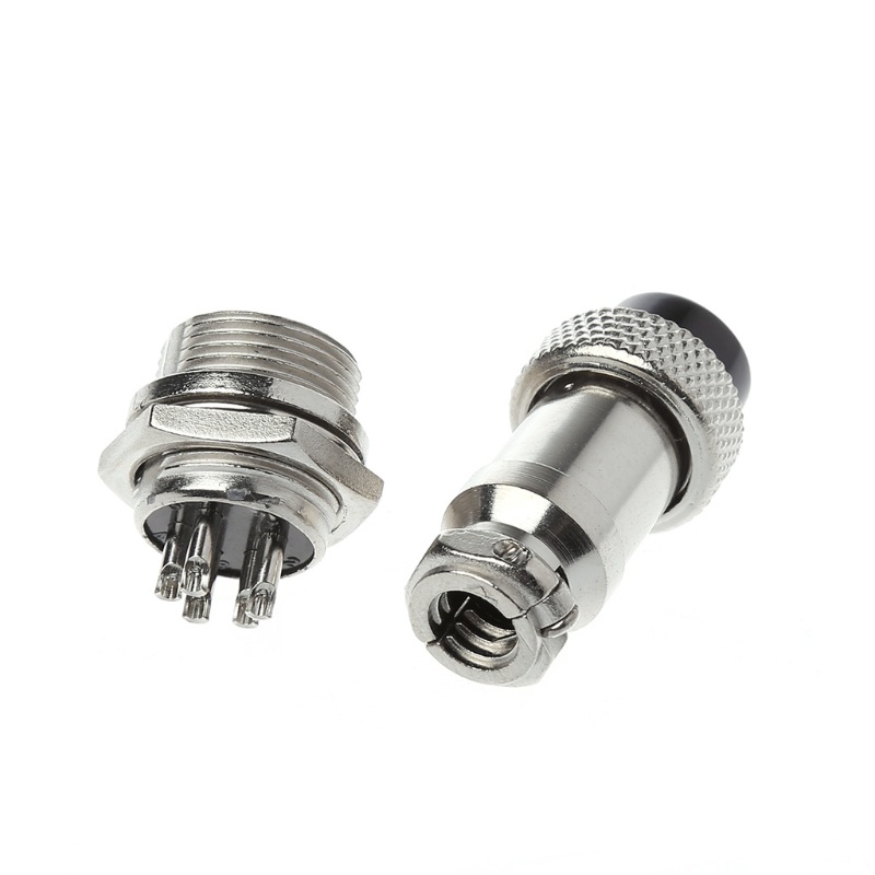 ปลั๊กเหล็ก GX16 - 5 PIN Male & Female - Connectors Socket Aviation Plug