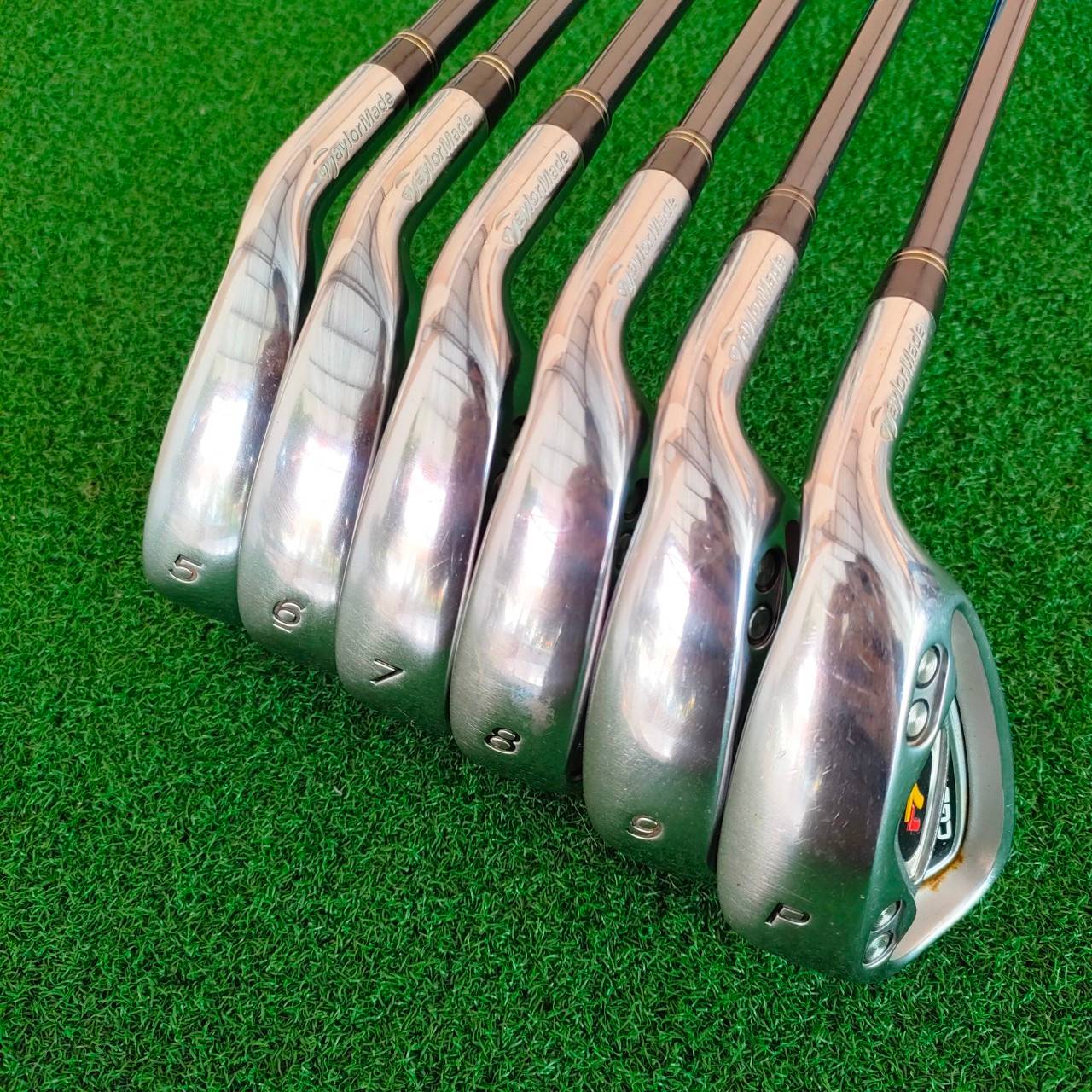 ชุดเหล็ก TAYLORMADE R7 CGB MAX มีเหล็ก 5 - 9 เเละ PW ก้าน RE*AX SUPERFAST CGB MAX FLEX R เน้นตีไกลเลยครับรุ่นนี้ เหล็กเพิ่มระยะ MAX สุด