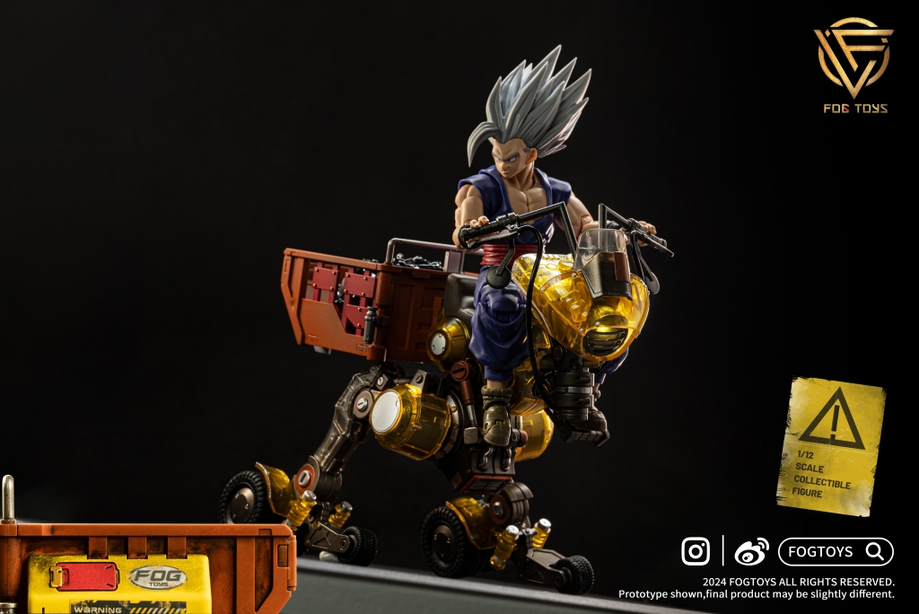 [สั่งจอง] FOGTOYS 1/12 : Moveable Vehicle “Raptor” Translucent .VER（02RT）