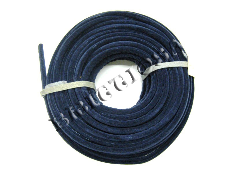 Korinkanttinauha 100% villaa sisällä teräsrunko, Sininen (Midnight Blue) =16e