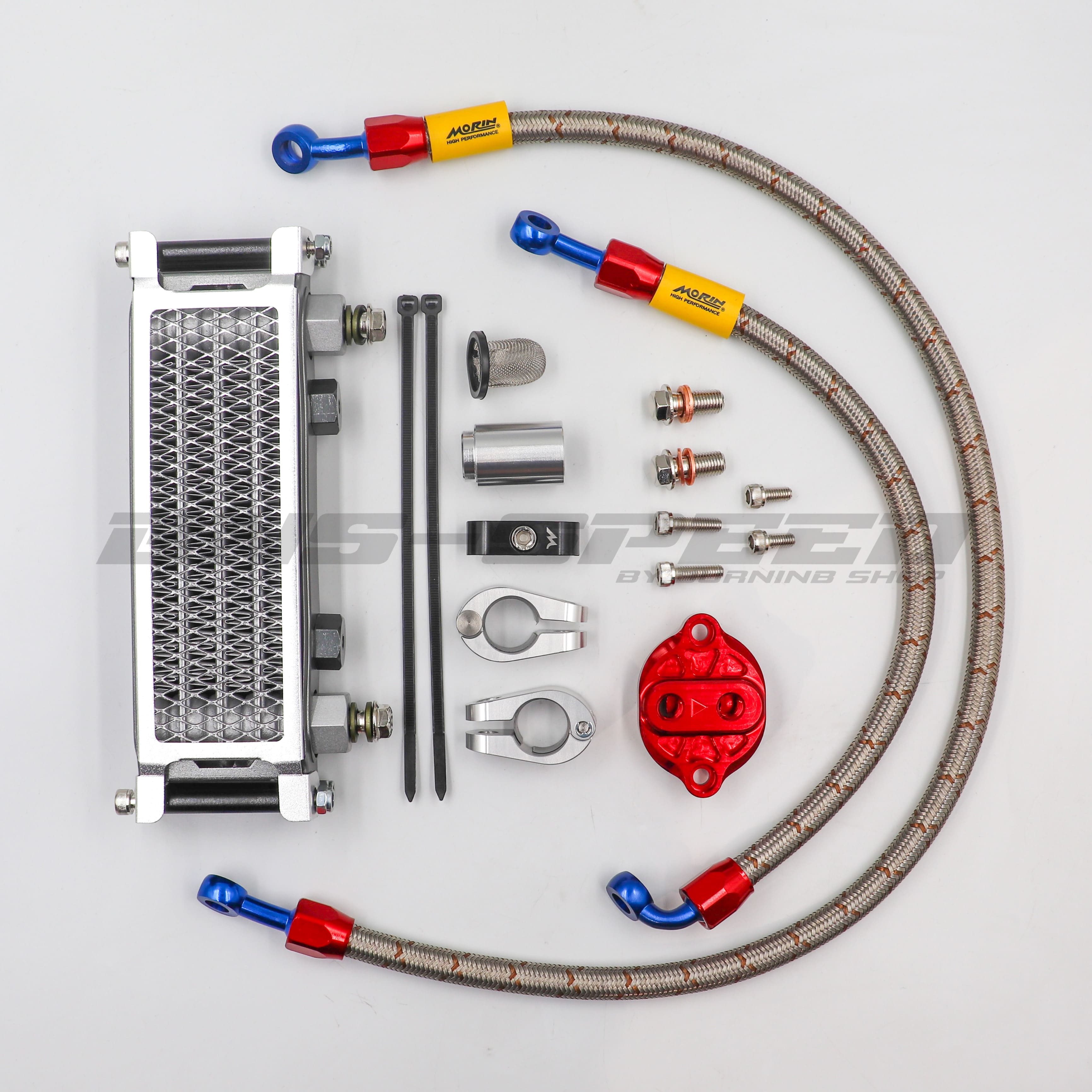 ออยคูลเลอร์ Morin CT125 Gen2 Oil Cooler Kit - เสาดำ