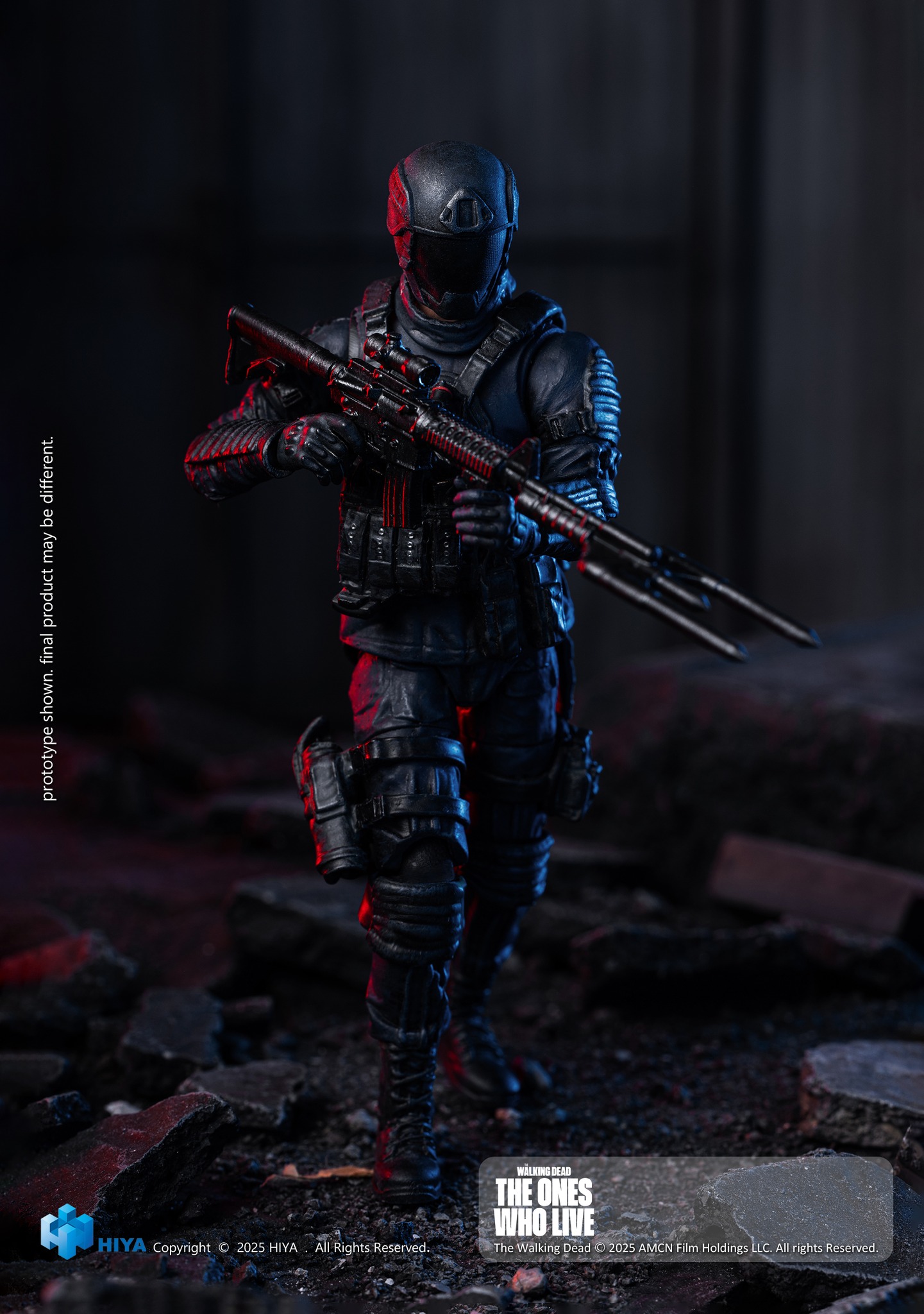 [สั่งจอง]Hiya toys EMW0435 1/18 : The Walking Dead The Ones Who Lived CRM Soldier