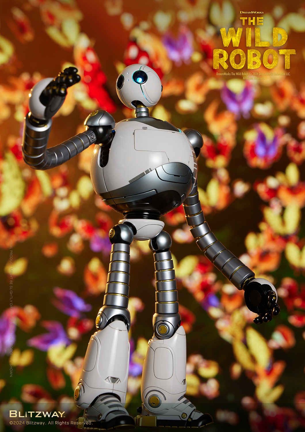 [สั่งจอง] Blitzway BW-CA-11601 : Carbotix Series - The Wild Robot (30Cm)