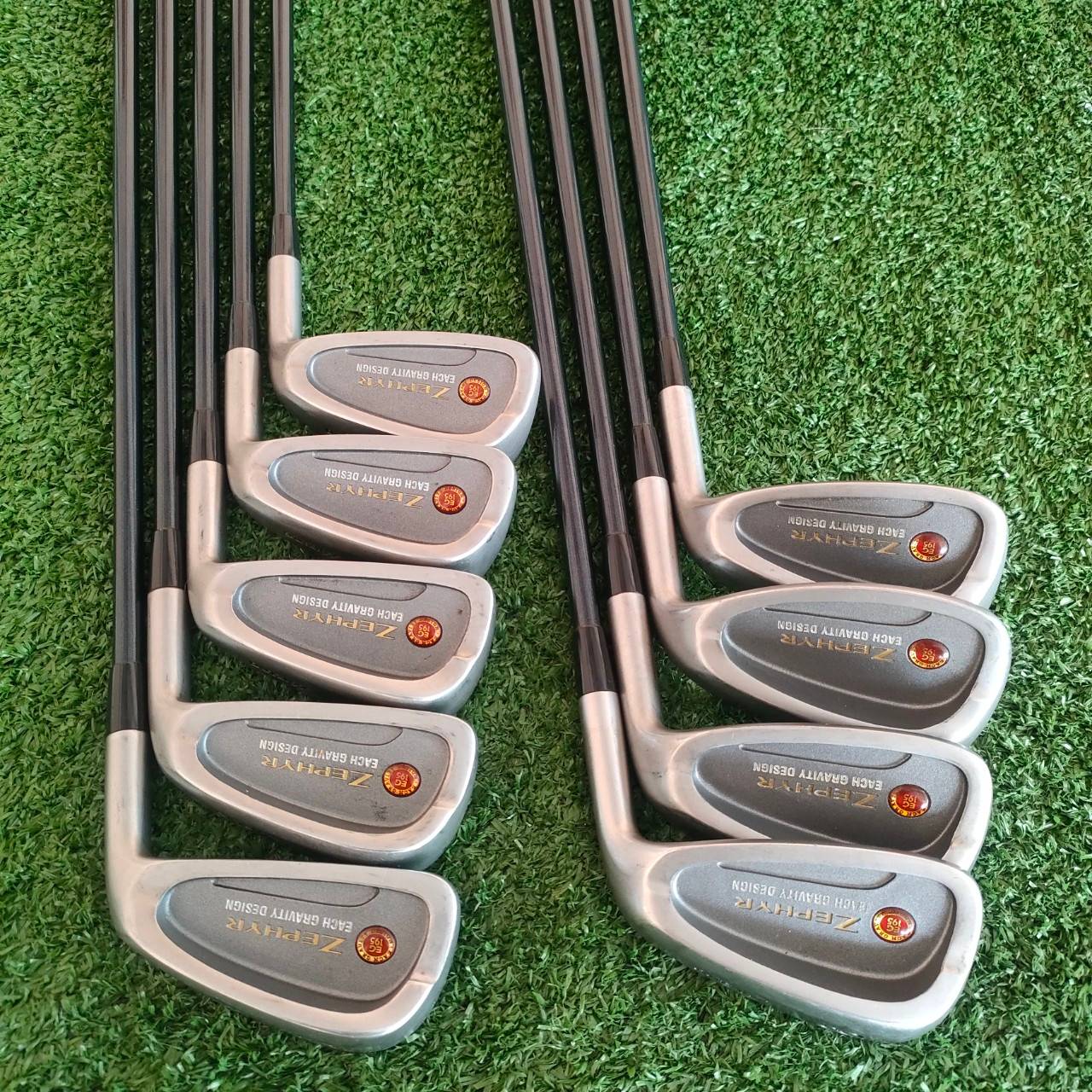 ชุดเหล็ก MIZUNO ZEPHYR มีเหล็ก 3-9 เเละ SW F ก้าน TF-2740 FLEX 8 ZEPHYR เป็นตระกูลพรีเมี่ยม ไม้กอล์ฟมือสอง ของแท้ BY NakaraLuxurious