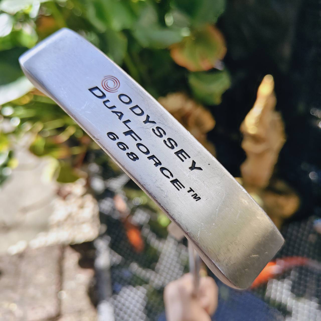 PUTTER ODYSSEY DUALFORCE 668 ความยาว 35 นิ้ว รุ่นหน้าดำทั้งนุ่มและช่วยในการเหาะไลน์อย่างมาก!
