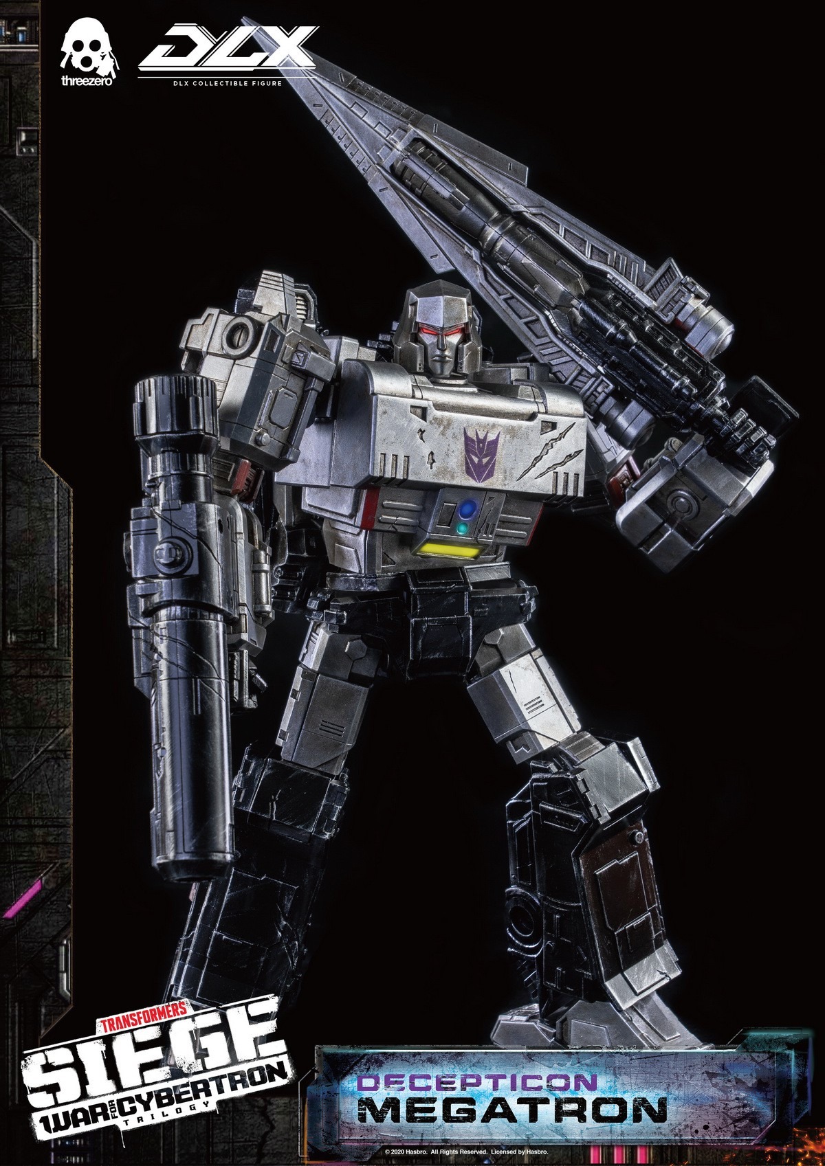 [สั่งจอง]Hasbro x Threezero 3Z0203 Transformers : DLX Decepticon - Megatron